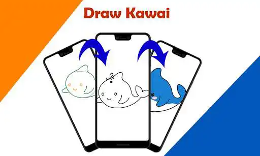Play Learn to Draw Kawaii - Draw Kawaii step by step as an online game Learn to Draw Kawaii - Draw Kawaii step by step with UptoPlay
