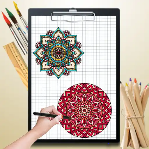 Play Learn To Draw Mandala APK Play Learn To Draw Mandala APK