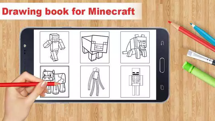 Play Learn to Draw Minecraft Unofficial