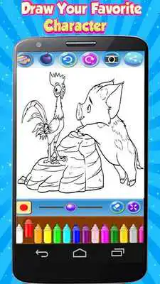 Play Learn To Draw Moana