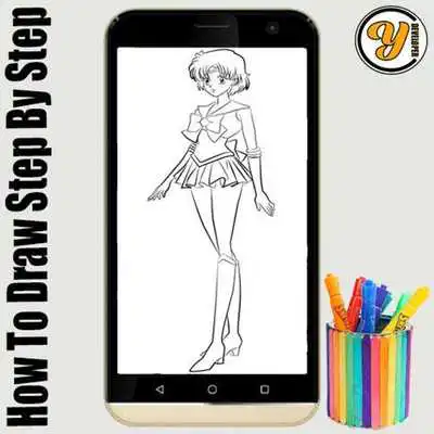 Play Learn to draw sailor moon Play Learn to draw sailor moon