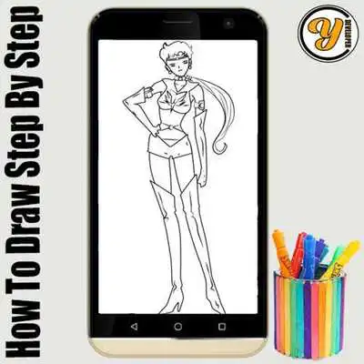 Play Learn to draw sailor moon Play Learn to draw sailor moon