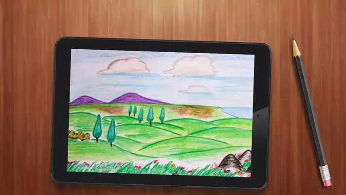 Play Learn to draw scenery