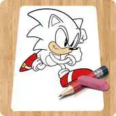 Free play online Learn To Draw :Sonic Hedgehog APK