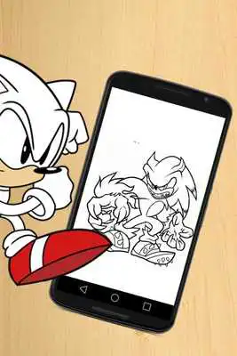 Play Learn To Draw :Sonic Hedgehog