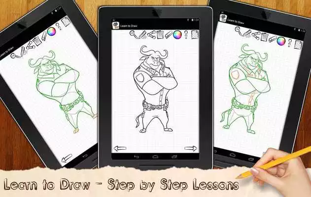 Play Learn to Draw Zootopya