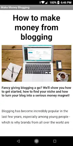 Play Learn to Make Money From Blogging  and enjoy Learn to Make Money From Blogging with UptoPlay