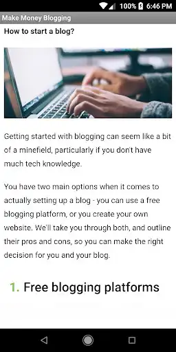 Play Learn to Make Money From Blogging as an online game Learn to Make Money From Blogging with UptoPlay