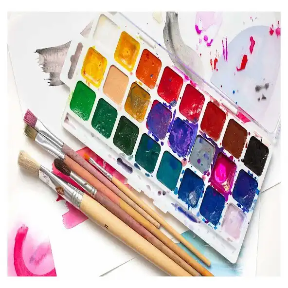 Play Learn to paint watercolors  and enjoy Learn to paint watercolors with UptoPlay