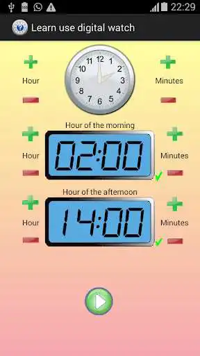 Play Learn to tell time  and enjoy Learn to tell time with UptoPlay