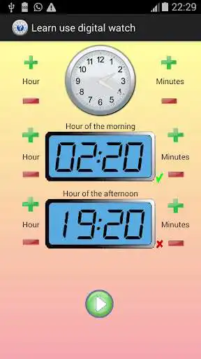 Play Learn to tell time as an online game Learn to tell time with UptoPlay