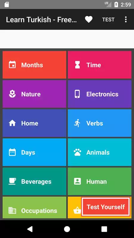 Play Learn Turkish: Free Offline Audio Dictionary