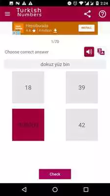 Play Learn Turkish Numbers