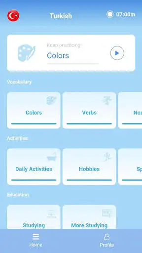 Play Learn Turkish Vocabulary with Vocly  and enjoy Learn Turkish Vocabulary with Vocly with UptoPlay