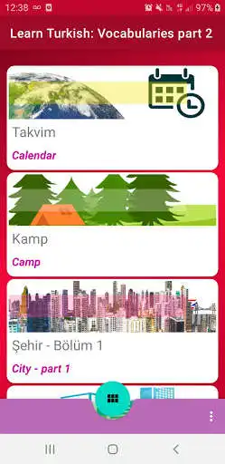 Play Learn turkish: words and vocabularie - part 2 as an online game Learn turkish: words and vocabularie - part 2 with UptoPlay