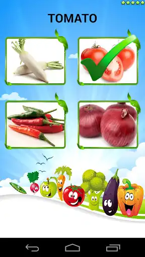 Play Learn Vegetables App for Kids as an online game Learn Vegetables App for Kids with UptoPlay