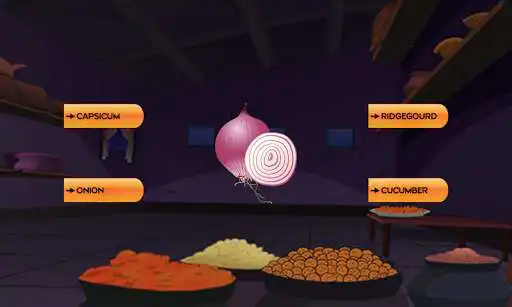 Play Learn Vegetables With Bheem as an online game Learn Vegetables With Bheem with UptoPlay