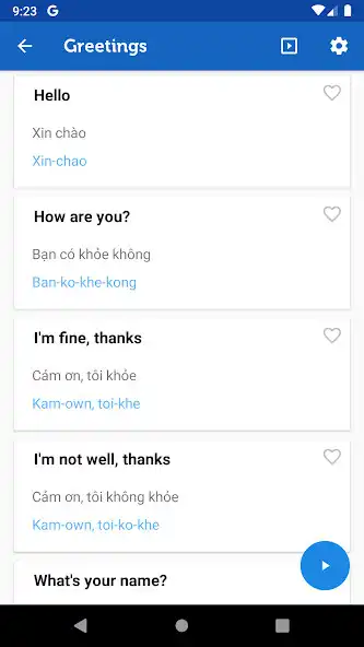 Play Learn Vietnamese Pro as an online game Learn Vietnamese Pro with UptoPlay