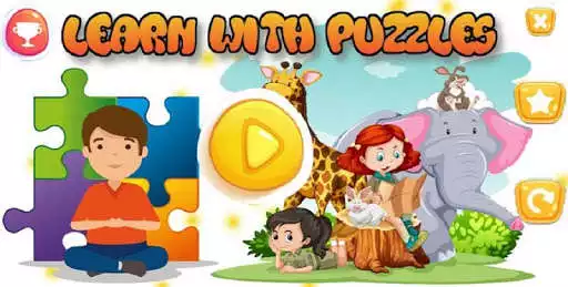 Play Learn with Educational puzzles for kids  and enjoy Learn with Educational puzzles for kids with UptoPlay
