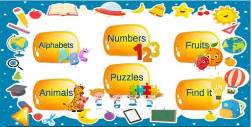 Play Learn with Educational puzzles for kids as an online game Learn with Educational puzzles for kids with UptoPlay