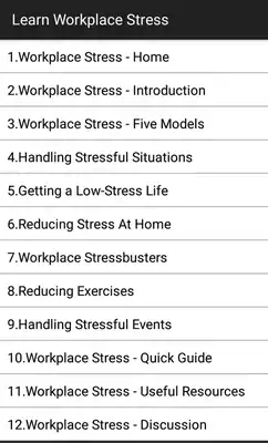 Play Learn Workplace Stress