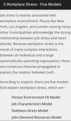Play Learn Workplace Stress