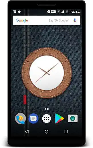 Play Leather Clock Live Wallpaper as an online game Leather Clock Live Wallpaper with UptoPlay