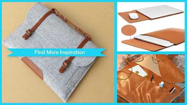 Play Leather Laptop Sleeve Sewing