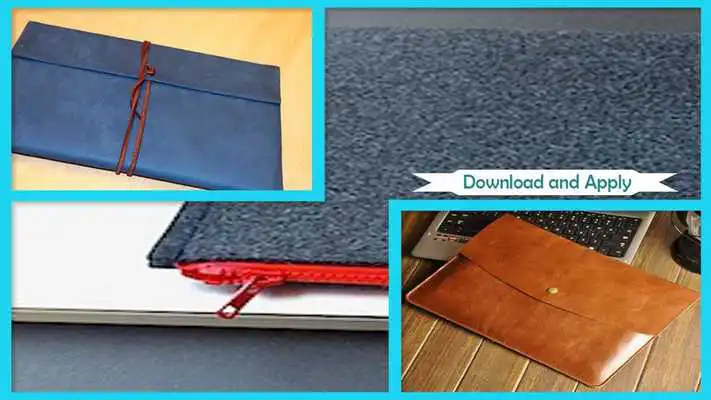 Play Leather Laptop Sleeve Sewing