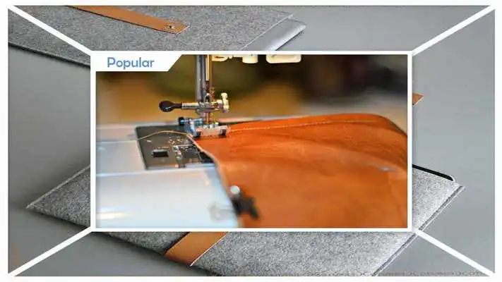 Play Leather Laptop Sleeve Sewing
