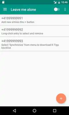 Play Leave Me Alone - Call Blocker