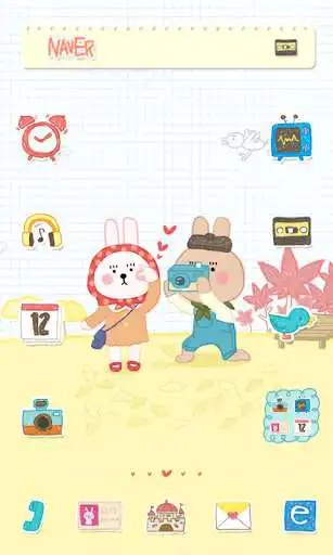 Play Leaves Dodol launcher theme