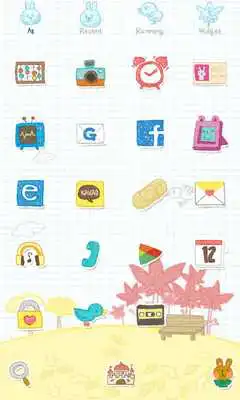 Play Leaves Dodol launcher theme