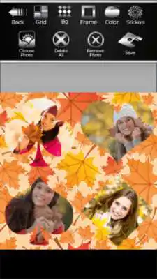 Play Leaves Photo Collage Editor