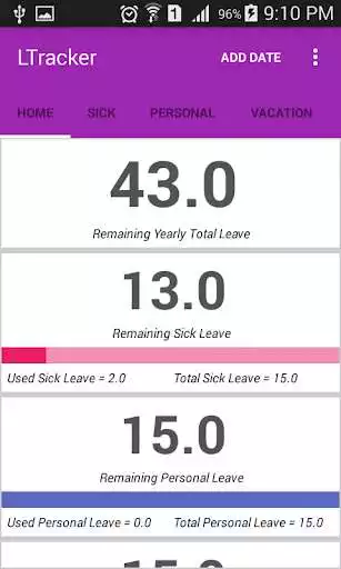 Play Leave Tracker