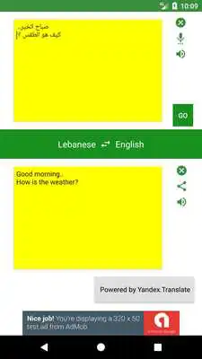 Play Lebanese to English Translator