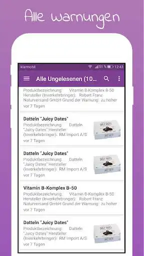 Play Lebensmittelwarnung as an online game Lebensmittelwarnung with UptoPlay