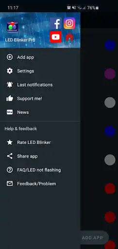 Play LED Blinker Notifications Pro as an online game LED Blinker Notifications Pro with UptoPlay