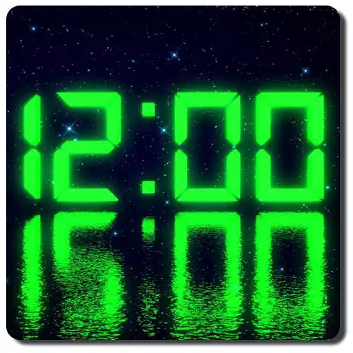 Play LED clock widget free APK