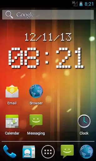 Play LED clock widget free as an online game LED clock widget free with UptoPlay