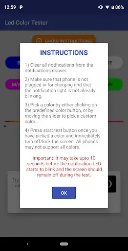 Play LED Color Tester  and enjoy LED Color Tester with UptoPlay