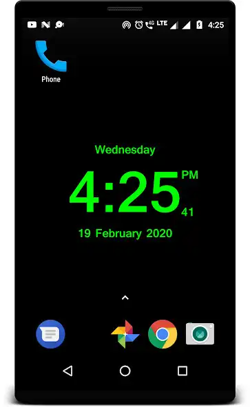 Play LED Digital Clock Live Wallpaper free  and enjoy LED Digital Clock Live Wallpaper free with UptoPlay