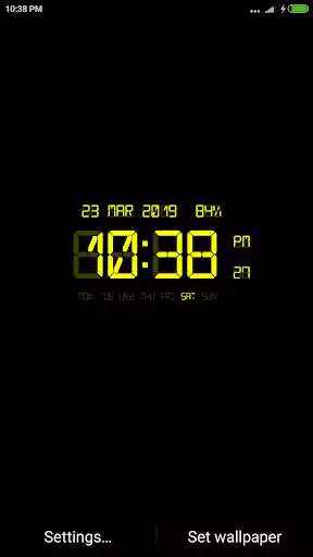 Play LED Digital Clock Wallpaper  and enjoy LED Digital Clock Wallpaper with UptoPlay