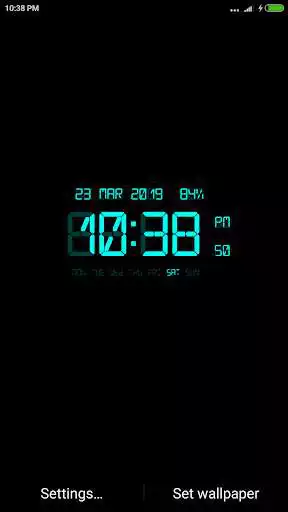 Play LED Digital Clock Wallpaper as an online game LED Digital Clock Wallpaper with UptoPlay