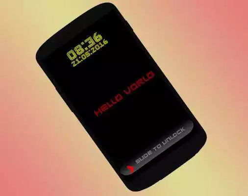 Play Led Display Phone Lock