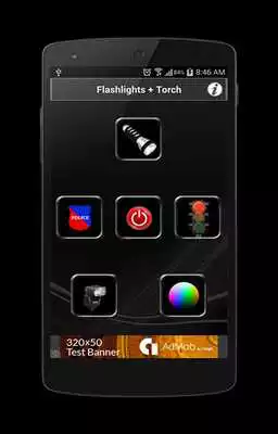 Play Led Flashlight Coloring Torch