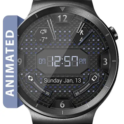 Play LED Hex HD Watch Face APK