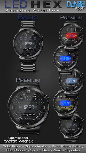 Play LED Hex HD Watch Face and enjoy LED Hex HD Watch Face with UptoPlay Play LED Hex HD Watch Face and enjoy LED Hex HD Watch Face with UptoPlay