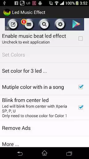 Play Led Music Effect Play Led Music Effect