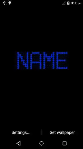 Play LED My Name Neon Live Wallpaper  and enjoy LED My Name Neon Live Wallpaper with UptoPlay